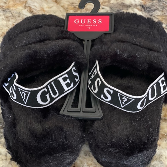 Guess Other - Rozy Faux-Fur Slippers Guess